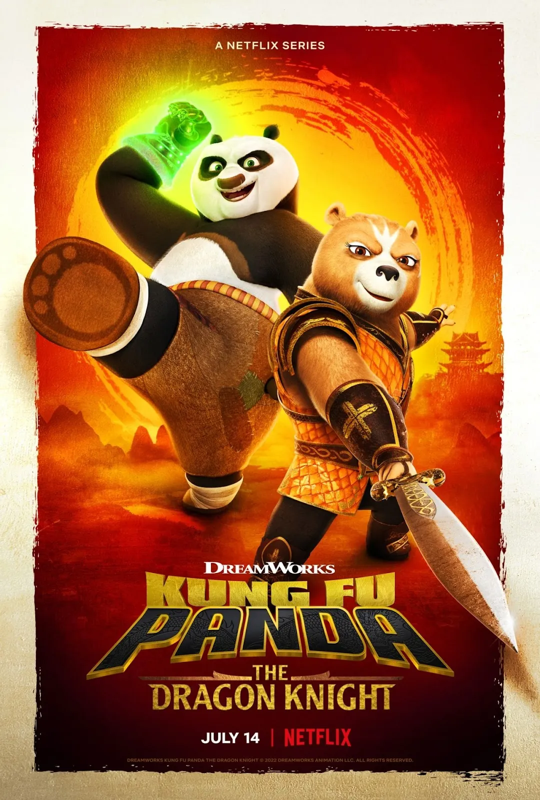 Download Kung Fu Panda: The Dragon Knight (S01) Dual Audio Complete Download 720p WEBRip