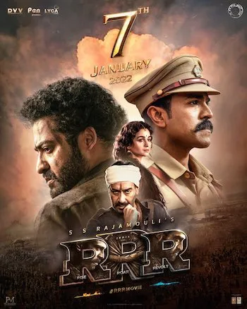 RRR Rise Roar Revolt (2022) Hindi 2160p WEBRip